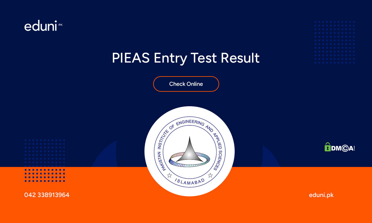 PIEAS Entry Test Result 2024 Announced