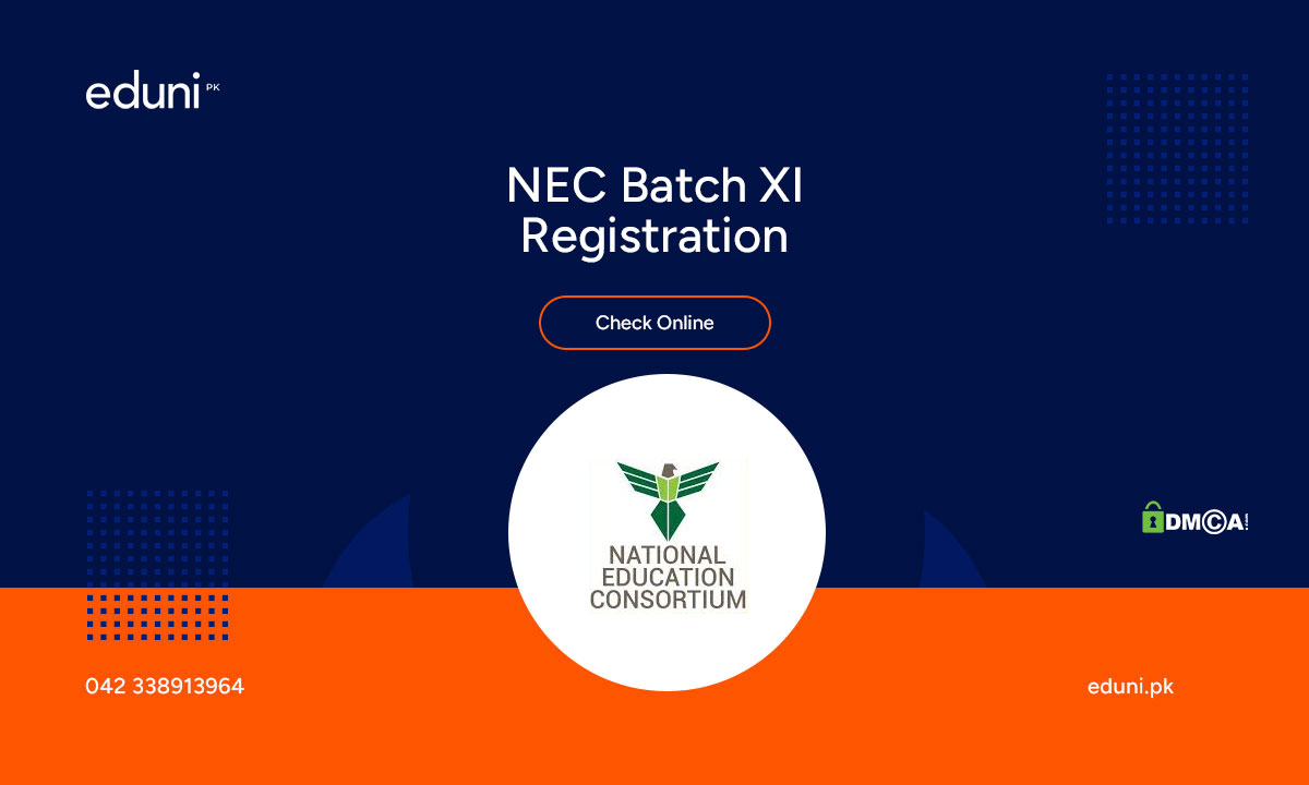 NEC Batch XI Registration 2024 Last Date, Application Form