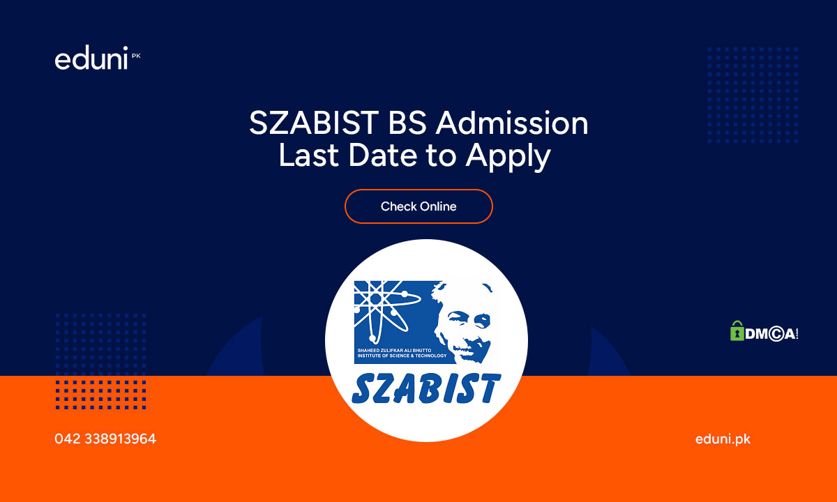 SZABIST BS Admission