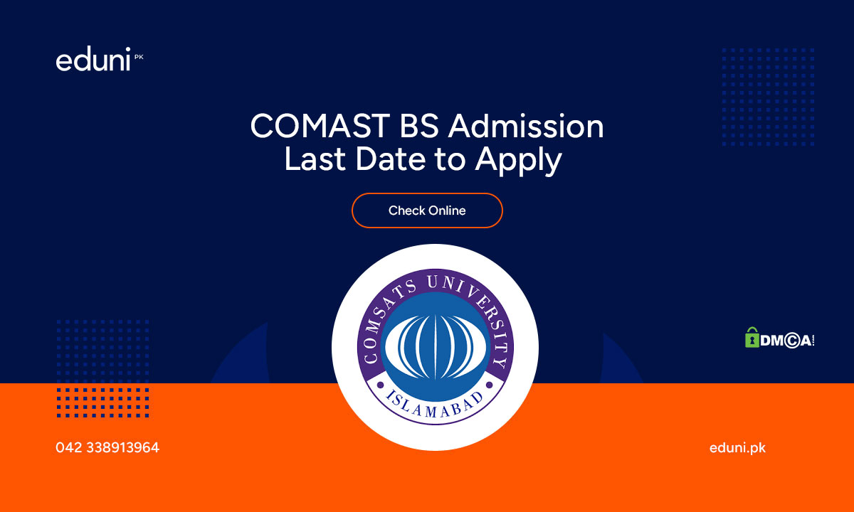 COMAST University BS Admission