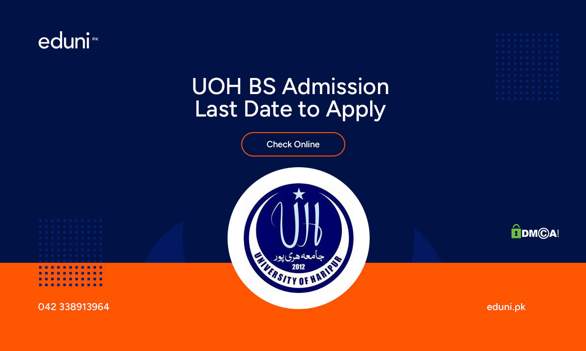 University Of Haripur BS Admission